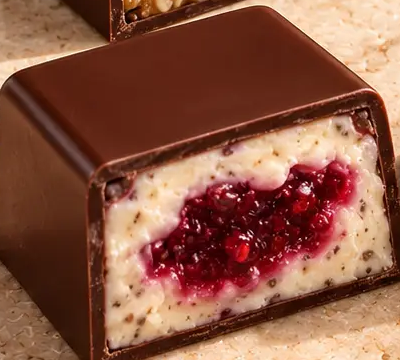 SIGNATURE Berry Yogurt filled chocolate